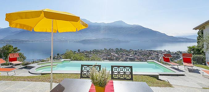 Comer See Ferienwohnung und Ferienhaus Lago di Como Italien